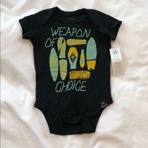 Tiny Whales Surfboard Onesie